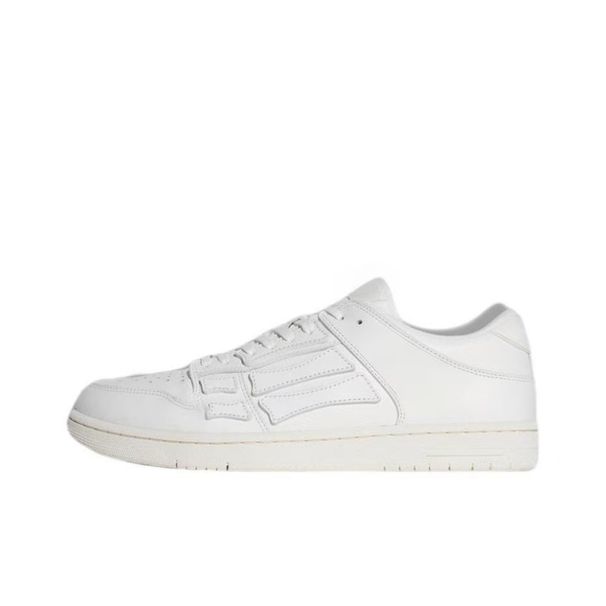 1:1 New Black And White Bone Uniex Couple Sport Caual Shoe King Veratile One Bo Same Style Layer Leather Trendy_vogvips.com