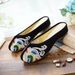 Slippers, Waves, Embroidery, Embroidered Cloth Shoes, Women's Fabric Slippers, Sandals_vogvips.com