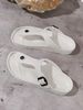 Women's Fashionable Flip-Flops, Versatile Waterproof And Non-Slip Slip-On Slippers For Home And Outdoor Use_vogvips.com