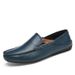 Men's Shoes Casual Lazy Shoes Driving Shoes Soft Soles Men's Leather Shoes_vogvips.com