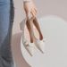 2026 Spring And Autumn 2026 New Style Thick-Topped Pointed-Toe French Fashion Slippers_vogvips.com