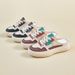 Half Tray White Shoes Female Student Height-increasing Shoes Mesh Breathable Casual Shoes_vogvips.com