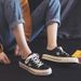 Spring And Ummer New Canva For Female Tudent, Hong Kong Tyle Low Top Korean Verion Caual Harajuku Ball Board_vogvips.com
