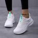 Women's Sports Shoes New Anti Slip Breathable Light Running Shoes Soft Soled Shoes Mesh Lightweight Flat Shoes_vogvips.com