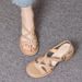 Beach Roman Open-toe Women, 2025 Summer New Model, Cross-cutout Back Strap High-heeled Sandals For Women_vogvips.com