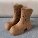 Thick-Soled Height-Increasing Martin For Women 2025 New Summer Thin Brown Melad Boots Western Cowboy Short Sandals_vogvips.com