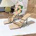 French-style Elegant Rhinestone High-heeled Slip-on For Women, 2026 Summer New Model, Thin-heeled Outdoor Sandals With A_vogvips.com