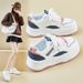 Little White Shoes Female Student Platform Heightening Shoes Sports Board Shoes Casual Shoes_vogvips.com