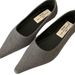 2025 Spring New Commuter Work Professional Comfortable Pointed Flat Bottom Melad Matte Single Women's Bean Shoes_vogvips.com