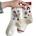 Fairy Tale Town Cotton Socks For Women And Men - Medium Cute Cartoon Print Casual Socks, Breathable & Comfortable, All-Season Wear_vogvips.com