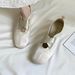 Pink Ballet Flats French Mary Jane Soft Sole Shallow Mouth Single Women 2025 New Comfortable Women's Shoes_vogvips.com