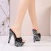 High Heel Sandals With Platform - Sexy Open Toe Roman Strappy Party Shoes For Nightclub And Evening Wear Roman Peep Toe Lady High Heeled Slippers_vogvips.com