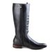 European Warm Series Leather Pointed Toe High Cowboy Long British Trendy Stage Korean Style Men's Martin Boots_vogvips.com