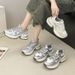 Height Increasing Breathable Dad For Women Summer New Style Thick Sole Fashionable Versatile Casual Sports Trendy_vogvips.com