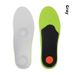 Breathable Orthotic Insoles – Corrects Flat Feet & Foot Alignment | Universal Fit For Sneakers, Boots & Work Shoes (Grey/Black, 37-46)_vogvips.com