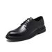 Suitable For All Seasons 2025 Spring New British Style Trendy Wedding Pointed Derby Casual Business Formal Leather Shoes Men 2304-G_vogvips.com