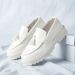European Summer New Style Tassel White Loafers Slip-on Casual Men's Shiny Leather Shoes_vogvips.com