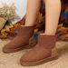 Large Winter New Bottom And Velvet Thick Snow Warm Towels Short Boots Cotton Shoes For Women_vogvips.com