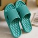 Soft Home Slippers Couple Summer Indoor Skid Proof Bathroom Slippers Sandals Hotel Solid Color Men Women Flip Flops Flat Shoes_vogvips.com
