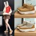 Tire winter sole 2025 new model with plush and thick cotton short tube snow boots women's shoes_vogvips.com