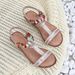 Sandals Women's Ladies Shoes Bohemian Style T-line With Rhinestone Wedge Heel Sandals, Oversized Sandals_vogvips.com