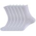 Plus-size men's socks Solid color dress socks casual cotton socks mid-tube socks men's and women's unisex socks plus-size_vogvips.com