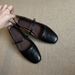 Cowhide Version Of The Spring 2025 New Commuter Shallow Mouth Flat Single Shoes, Small Leather Shoes For Women Fashion Versatile_vogvips.com
