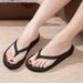 New 2026 Women's High Heeled Platform Sandals for Petite Beach Shoes Comfortable Ladies Footwear_vogvips.com