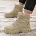 New Leather Spring Men's Shoes High-top Men's Heightening Tooling Martin Boots_vogvips.com
