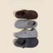 6cm Height Increase ~ Full Coverage Fleece For Women Winter 2025 Gray Furry Cotton Shoes Northeast Fuzzy_vogvips.com