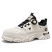 European Warm Series Low-top Martin New Autumn British Style Thick-soled Rotating Buckle Work Outdoor Casual Ankle Boots Men's Shoes_vogvips.com