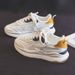 Thin Breathable Forrest Gump Dad Shoes For Women New Mesh Shoes Sports White Shoes_vogvips.com