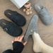 Warm Furry Cotton Shoes With Added Fleece, Gray Half Drag Women's Cotton Shoes_vogvips.com