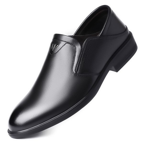 Casual Genuine British Style Versatile Trendy 2025 New Spring Autumn Men's Business Formal Leather Shoes_vogvips.com