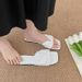 Summer Luxury Flip Flops - Cushioned Arch Support & Adjustable Ankle Straps | Wide Width Available_vogvips.com