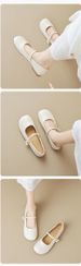 French Mary Jane Shoes Women's Word With Shallow Mouth Ballet Shoes Flat Shoes Women_vogvips.com