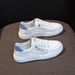 Genuine Leather White Sneakers For Women 2026 Spring Summer Mesh Breathable Comfortable Lightweight Casual Hollow Thin_vogvips.com