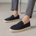 SHLIANG New Men's Loafers Cow Suede Slip On Flats Handmade Male Casual Shoes Leisure Walk Moccasins Outdoor Business Shoes Y0636_vogvips.com