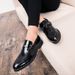 Men's Summer Genuine British Style Soft Business Casual Versatile Thick Sole Leather Shoes_vogvips.com