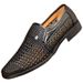 26ss Leather Summer Woven Business Formal Middle-aged And Elderly Dad Shoes, Casual Sandals For Men, Breathable Hollow S_vogvips.com