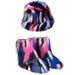 Cross-Border Personalized Long Set Colorful Furry Fisherman Hat Warm Plush Snow Boots For Women Winter_vogvips.com