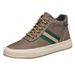 High-top Board Shoes Men's Shoes Leather Casual Shoes Men's Shoes_vogvips.com