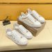 Fuguqi's New High-End From Little Bee, Luxury White Shoes, Trendy Men's Low Top Fuguqi Casual Board Shoes_vogvips.com