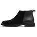 New men's fashion men's boots middle black low-top casual leather shoes_vogvips.com
