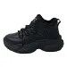 Women's All Black Fleece Lined Dad Winter Hot Selling Genuine Leather Waterproof Kitchen Work Non Slip Sports Big Cotton_vogvips.com
