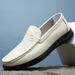 Unbeatable Quality 2024 Four Seasons Head Breathable Fashion Bean Men's Genuine Casual Business Leather Shoes_vogvips.com