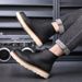 European Warm Series 2025 New Winter Genuine Leather High Top Men's Work Motorcycle British Style Martin Boots_vogvips.com