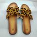 Women's Spring New Fashion Flat , Comfortable And Versatile, Suitable For Beach Wear, Leopard Print Slip-on Slippers_vogvips.com