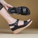 Amazon's New 2026 Spring And Summer Platform Sandals Women's Casual And Comfortable Large-size Metal Buckle Sandals Are Sent On Behalf Of Others._vogvips.com