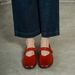 Cameido Women's Round Toe Flat Mary Jane Shoes Soft Sole Soft Upper Calf Leather Spring_vogvips.com